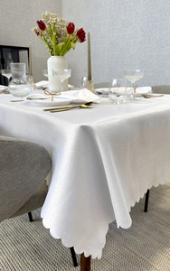 Decorative Tablecloth 130 x 180 Jacquard Camille 02