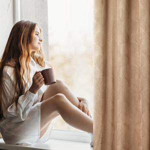 Pierre Cardin Goja Velvet Curtain 140 x 250 Beige