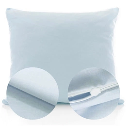Cotton pillowcase 50 x 60 Uniform Ola Light Blue