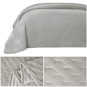 Bedspread 170 x 210 Embossed Velvet Tommaso 02