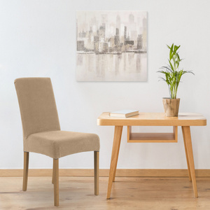 Smooth Chair Cover 35x55x30 Pokr03 Beige