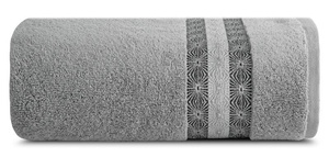 70 x 140 Bath Towel Cotton Malika 05 Silver