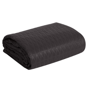 170 x 210 Quilted Decorative Bedspread Boni3 Black
