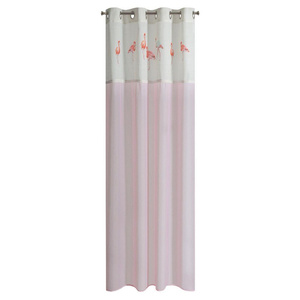 Flamingo Decorative Curtain 140 x 250 Pink