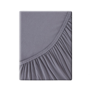 Jersey3 sheet 140 x 200 h.30 cm Steel