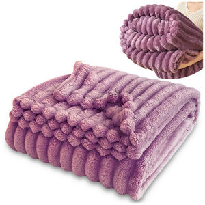 Blanket 200 x 220 Microfiber Plush Shirley 03