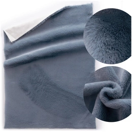 Rug 60 x 90 Soft Plush Fur Rabbit 108