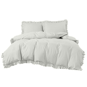 Bedding set 160 x 200 4 pcs with Ruffle Luxury Jowita 07