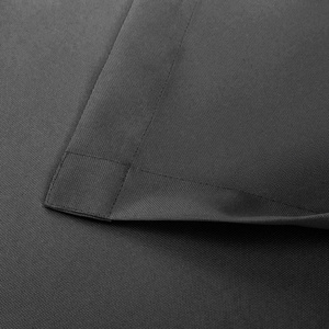 Tablecloth Elegant Black 160 cm