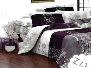 Cotton Satin Bedding No. A135 140x200NP 2 parts