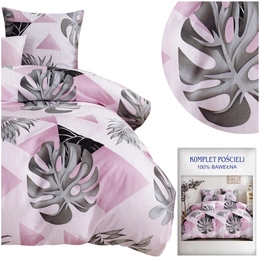 Bedding 160 x 200 3pc Satin Cotton No. A1725