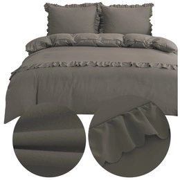 Bedding set 220 x 200 3 pieces with Ruffles Maximo 04