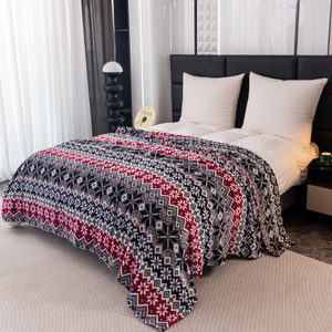 Blanket 160 x 200 Microfiber Christmas Donato 03
