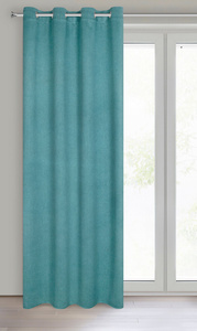 Carlo Blackout Curtain 140 x 250 Turquoise