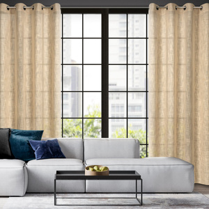 Curtain 140 x 250 Decorative Drawstring Liren Beige
