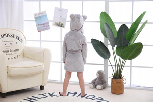 Children's Hooded Bathrobe S 110 Mouse