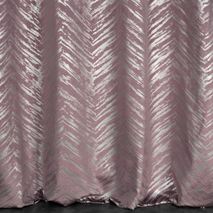 Curtain 140 x 250 Decorative Velvet Sara Pud+Silver