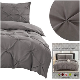 Bedding set 160 x 200 3 pcs Decorative Pleated Pia 03