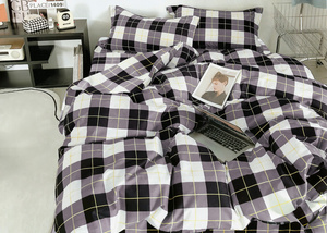 Bedding 160 x 200 3pcs Cotton Satin no. A1678