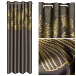 Ready-made Curtain 140 x 250 Harmony Bronze Sash