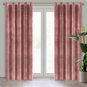 Curtain 140 x 250 Ready Decorative Villa1 C. Pink