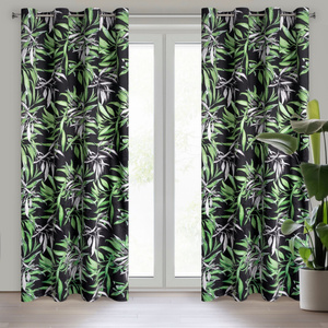 Pierre Cardin Zoja Velvet Curtain 140 x 250 Green