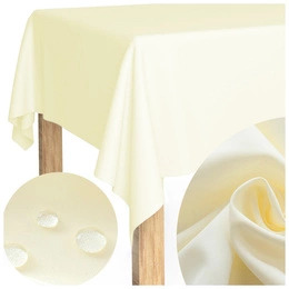 Tablecloth 150x250 Stainproof Classic Savio Cream