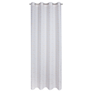 Curtain 140 x 250 Decorative Evi White + Gold