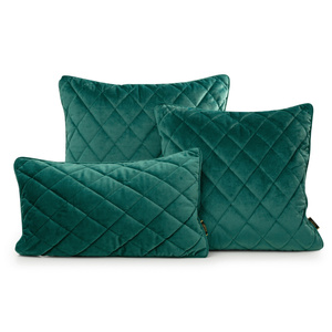 Velvet pillowcase Velvet 28 50 x 50 Dark Turquoise