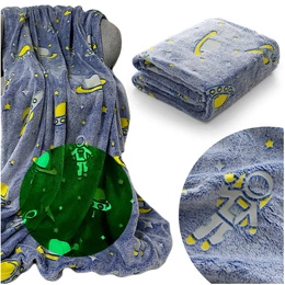 Blanket 150 x 200 Microfiber Fluorescent Peter 02