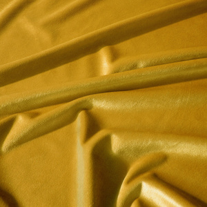 Decorative Curtain D91 Rosa On Tape 140 x 300 Mustard