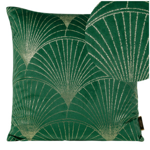45 x 45 Decorative Velvet Pillowcase BLINK21 C. Green