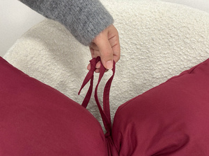 Bow 100 x 60 Cushion Christmas Decoration Decorative Big Bow 01