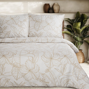 Bedding 140 x 200 2pcs Cotton Satin Spring 50