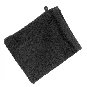 Glove 16 x 21 Towel Washcloth Smooth 2 17 Black