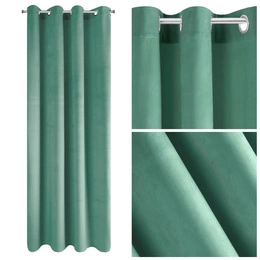 Curtain 140 x 250 Ready Decorative Pierre Marine