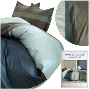 Bedding 160 x 200 3 pcs Cotton Satin No. A1803