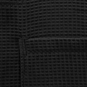 Gofer Unisex Cotton Bathrobe Vizzy S 04 Black