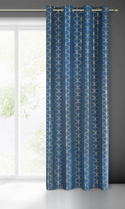 Curtain 140 x 250 ready Eurofirany Cande Gn + Gold