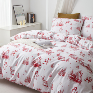 Bedding 160 x 200 3pc Satin Cotton Laponia