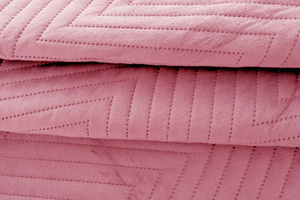 Bedspread 220 x 240 Embossed Velour Marieta 08