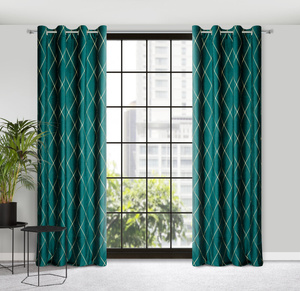 Pierre Cardin Margo C.Turquoise Curtain 140 x 250 Spillover