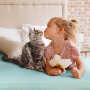 Jersey3 sheet 140 x 200 h.30 cm Steel