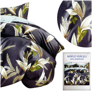 Bedding 160 x 200 3pc Satin Cotton No. A1546