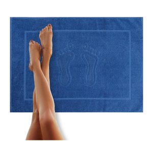 Bathroom Rug Sora 50 x 70 20 650 g/m2 Blue