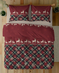 Bedding 160 x 200 3pc Vicenza Cotton pattern 5818A