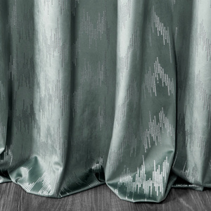 Velvet Curtain Bianca 140 x 250 Sea Splendor