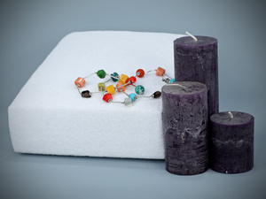 Terry Bed Sheet Without Eraser 001_D White 160x200