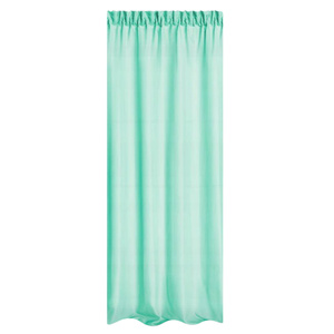 Curtain 140 x 250 Decorative Tape Viva Mint