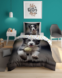 Bedding 140 x 200 2pc FLUO Youth Jaime 5410A